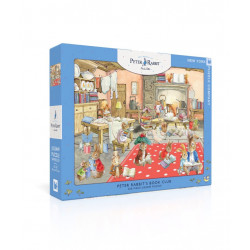 Puzzle New York Puzzle Company - Peter Rabbit's Book Club - 1000 Pièces
