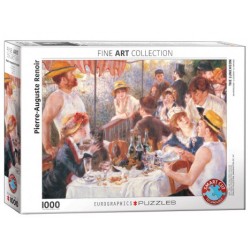 Puzzle Eurographics Fine Art Collection - Pierre-Auguste Renoir : Le Déjeuner des Canotiers - 1000 Pièces