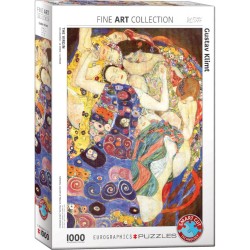 Puzzle Eurographics Fine Art Collection - Gustav Klimt : La Vierge - 1000 Pièces