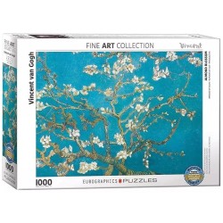 Puzzle Eurographics Fine Art Collection - Vincent Van Gogh : Amandier en Fleur - 1000 Pièces