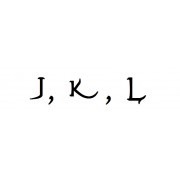 J, K, L